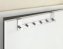 Türgarderobe Edelstahl Mod. Celano 4 cm, 6 Haken, für Türfalzstärken bis 4 cm - 7