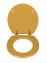 WC-Sitz Mod. Prima Senfgelb matt, MDF, FSC® zertifiziert - 7