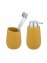 Waschtisch-Set Mod. Badi Gelb, 2-tlg., aus hochwertiger Keramik - 7