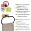 Turbo-Loc® Handtuchring Mod. Orea Bamboo, Befestigen ohne bohren - 7