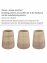WC-Garnitur Mod. Pottery Sand Keramik, handbemalt - 7