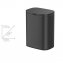 Wand-Kosmetikeimer Mod. Sare Schwarz 5 L, Easy Close Absenkautomatik - 7