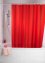 Anti-Schimmel Duschvorhang Uni Red, Textil (Polyester), 180 x 200 cm, waschbar - 7