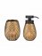 Bad-Accessoire Set Mod. Idro Gold, 2-tlg., Seifenspender und Zahnputzbecher - 7