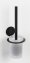 Turbo-Loc® WC-Garnitur Mod. Bivio Black matt, aus satiniertem Glas - 7