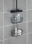 Thermostat-Dusch-Caddy Mod. Milo Schwarz, 2 Etagen, Edelstahl rostfrei - 7