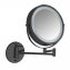 Power-Loc® LED Wandspiegel Mod. Lumi Schwarz, mit 5-fach Vergrößerung - 7