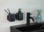 Vacuum-Loc® Zahnputzbecher Mod. Quadro Schwarz, Befestigen ohne Bohren - 7