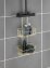 Thermostat-Dusch-Caddy Mod. Milo Gold, 2 Etagen, Edelstahl rostfrei - 7