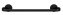 Turbo-Loc® Badetuchstange Uno Mod. Bivio Black matt, 40 cm, aus Aluminium - 7