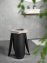 Badhocker Mod. Comiso Schwarz matt, belastbar bis 180 kg - 7