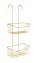 Thermostat-Dusch-Caddy Mod. Milo Gold, 2 Etagen, Edelstahl rostfrei - 7