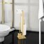 Stand WC-Garnitur Mod. Rivalta Gold, Edelstahl rostfrei - 7
