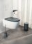 WC-Sitz Mod. Galati Anthrazit matt, aus Duroplast, Soft-Touch-Effekt - 7