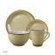 16-teiliges Tafelservice aus Keramik Beige - 7