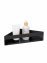 Turbo-Loc® Eckablage Mod. Genova Black, Befestigen ohne Bohren mit Spezial-Klebepad - 7