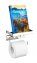 Toilettenpapierhalter 2 in 1 Edelstahl, rostfrei - 7