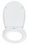 Toilettensitz Mod. Droplets Hochglanz, WC-Sitz mit Absenkautomatik, Schnellbefestigung - 7