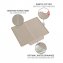 Abtropfmatte Mod. Nelia, beige, Kunststoff, 34x40x3 cm, geneigte Fläche für Wasserablauf - 7