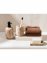 Bad-Accessoire Set Mod. Florio, 3-teilig, aus Keramik in Holz-Optik - 7