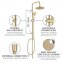 Duschsystem Mod. Young Line Gold, Handbrause mit 3 Funktionen - 7