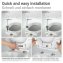 WC-Sitz Mod. Menin, mehrfarbig, Duroplast, Edelstahl, 38x44,5 cm, easy-close Absenkautomatik - 7