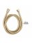Edelstahl Duschschlauch Mod. Brass 150 cm Gold, 1/2" Standardanschluss, Verdrehschutz - 7
