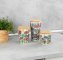 Vorratsdose Mod. Garden, 3er Set, aus biokunststoff und bambusdeckel - 7