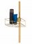 Teleskop-Eckregal Mod. Dolcedo Gold matt, rostfrei - 7