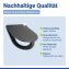 WC Sitz Mod. Galati Anthrazit matt, Toilettendeckel in D-Form mit Absenkautomatik - 7