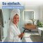 Badezimmerwischer Silikon Mod. Mola Schwarz, Edelstahl ummantelt mit Silikon - 7