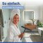 Badezimmerwischer Mod. Mola Silikon XXL Schwarz, extra breite Wischfläche - 7