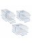 Kühlschrank-Organizer Set, 3-teilig, Aufbewahrungsboxen für Kühl- und Vorratsschrank - 7