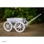 Holzhandwagen Weiß Rustikal Sommerset - 7