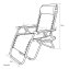 Gartenliege Fritz klappbar dunkelgrau - 7