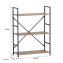 Elio, 3 Ablagen, Stahlgestell, MDF-Böden in Artisaneiche, Industrie-Look - 7