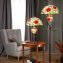 Tischleuchte „Rosen“ im Tiffany-Stil - 7