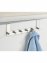 Türgarderobe Edelstahl Mod. Celano 2er Set, je 6 Haken, für Türfalzstärken bis 2 cm - 7