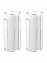 Toilettenpapier-Ersatzrollenhalter Chrom 2er Set, für 3 Rollen - 7