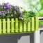 Blumenkasten mit Wasserspeicher Nessa 75 cm Grün - 7