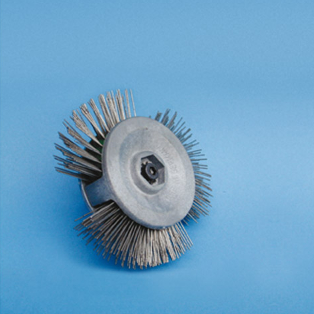 KS Tools 500.8461 Drehmaschine 520 W – Mit Schleif- Und Bürstenaufsatz, 150 Mm, Verstellbarer Schutz